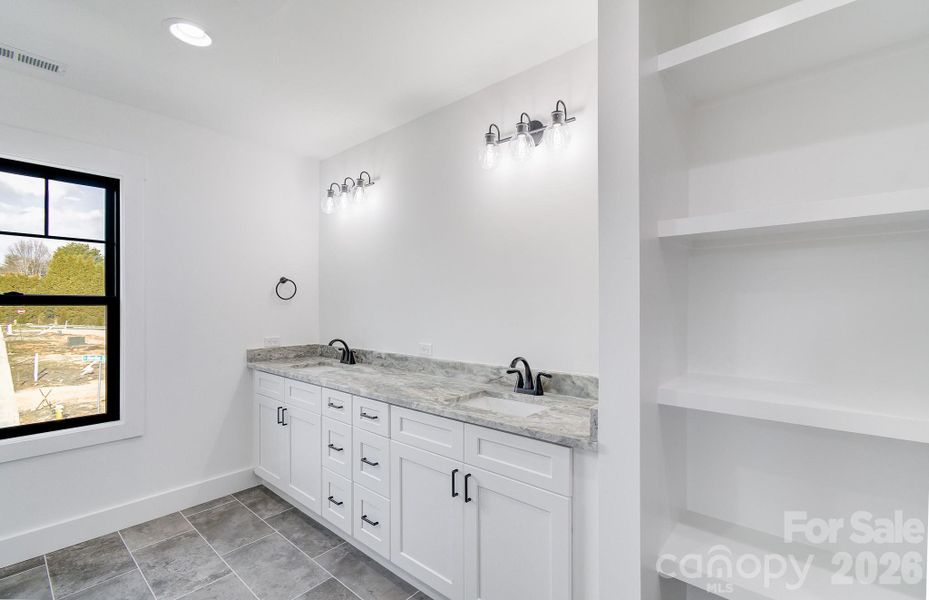 Furnished interior view inside a new home in , Hendersonville (Image 11).