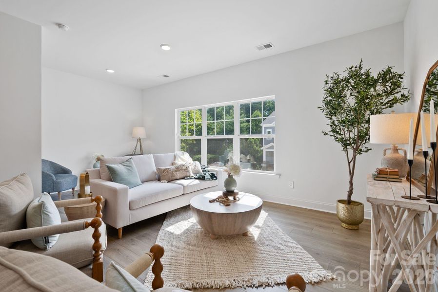 Furnished interior view inside a new home in , Asheville (Image 21).