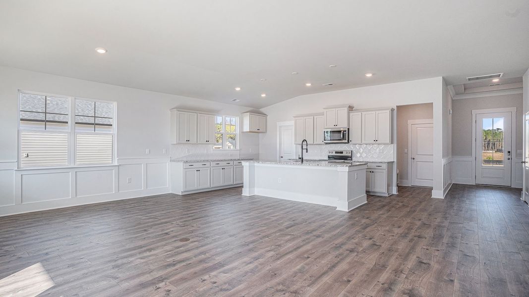 Representative furnished interior of a home built from the EATON by D.R. Horton in Coastal Farms, Conway (Image 10). Representative furnished interior of a home built from the EATON by D.R. Horton in Coastal Farms, Conway (Image 10).