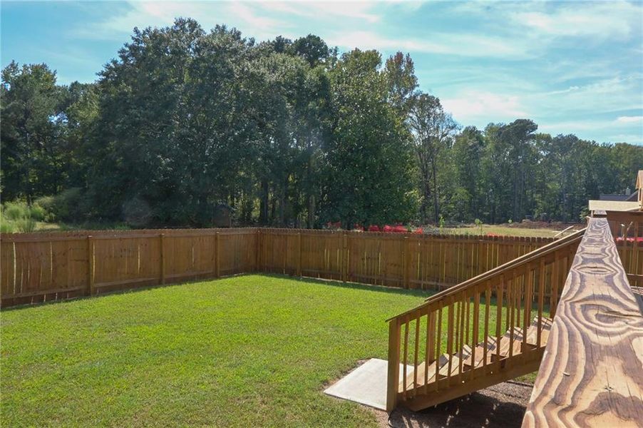 Exterior details and patio area of a home in , Loganville (Image 42).