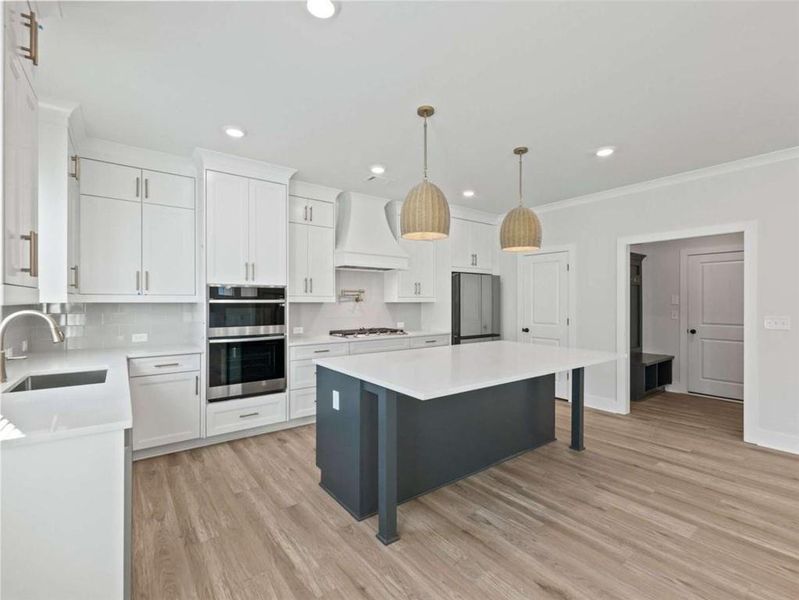 Furnished interior view inside a new home in , Buford (Image 6).