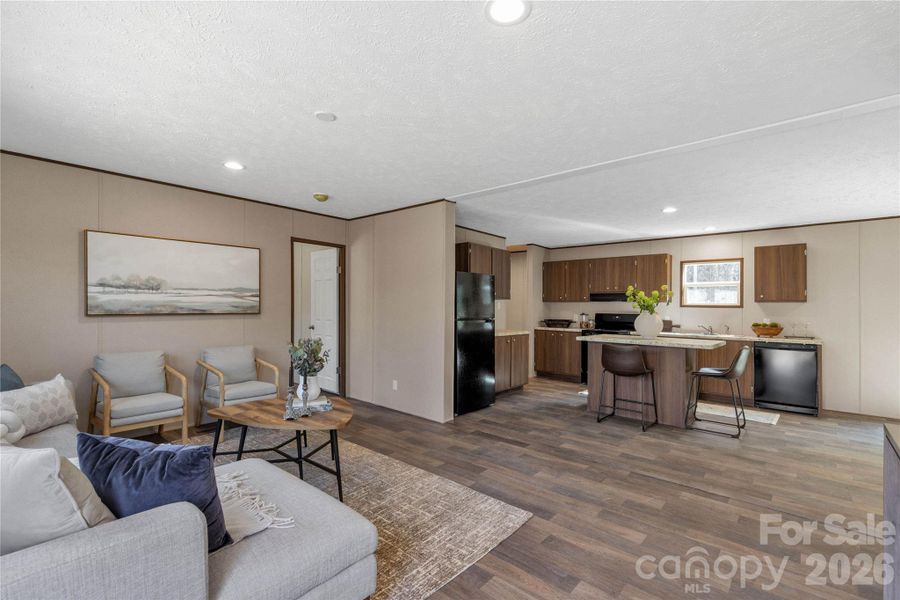 Furnished interior view inside a new home in , Blacksburg (Image 4).