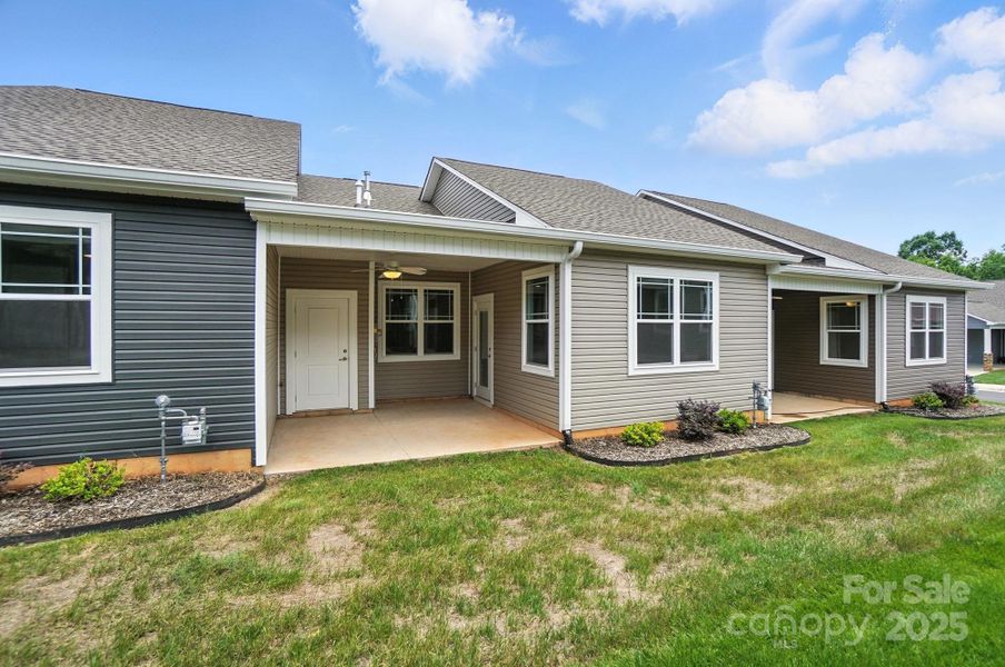 Front exterior of a new home in , Hickory, NC, highlighting curb appeal (Image 25).
