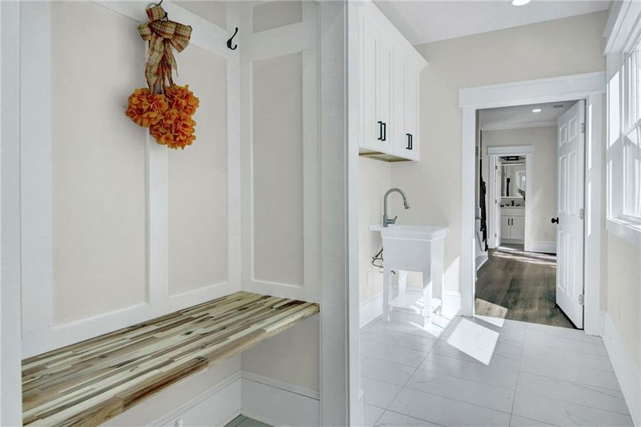 Furnished interior view inside a new home in , Atlanta (Image 15).