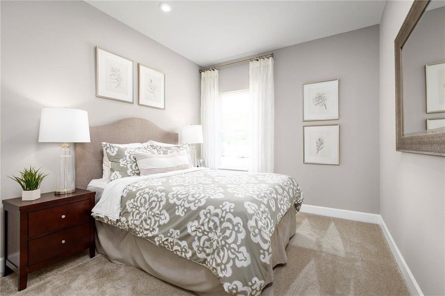 Furnished interior view inside a new home in Overlook at Grassy Lake, Minneola (Image 9).