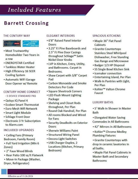 Image 17 of a home in Barrett Crossing. Image 17 of a home in Barrett Crossing.