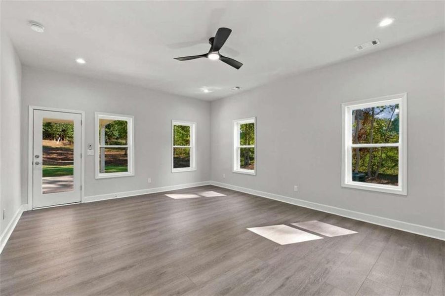 Spacious, unfurnished interior of a new home in , Snellville (Image 30).
