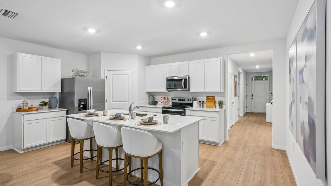 Furnished interior view inside a new home in Brookside, Ruskin (Image 15).