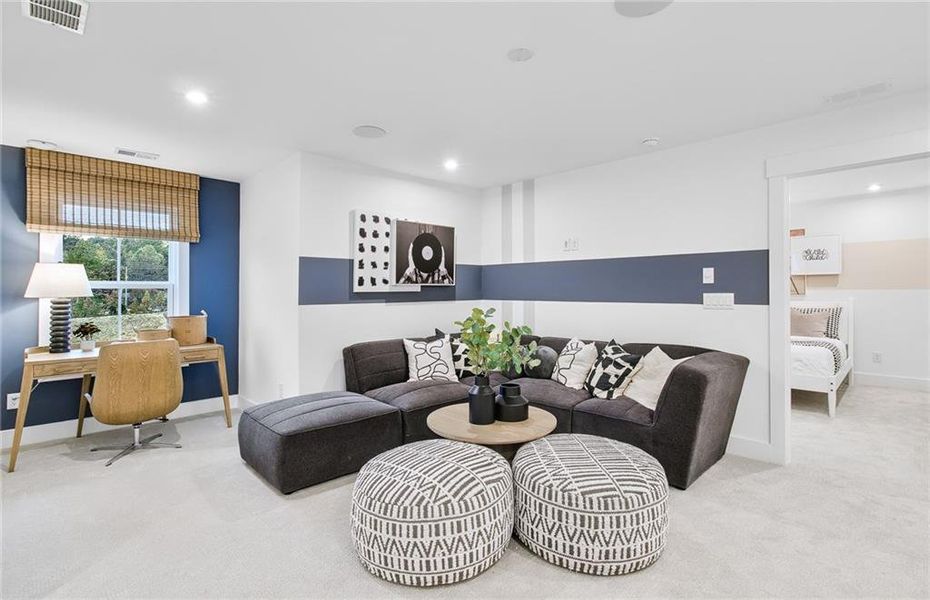 Furnished interior view inside a new home in Ashworth Estates, Powder Springs (Image 11).