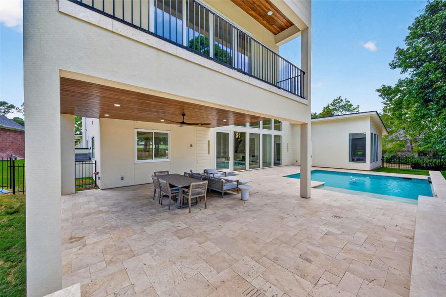 Exterior details and patio area of a home in , Montgomery (Image 27).