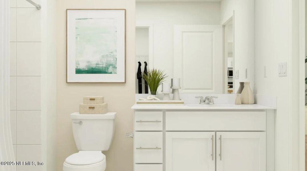 Furnished interior view inside a new home in Resilience at Palm Coast, Palm Coast (Image 9). Furnished interior view inside a new home in Resilience at Palm Coast, Palm Coast (Image 9).