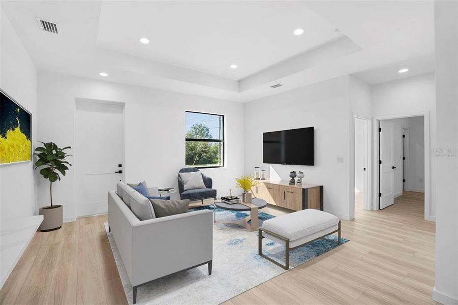 Furnished interior view inside a new home in , North Port (Image 6).