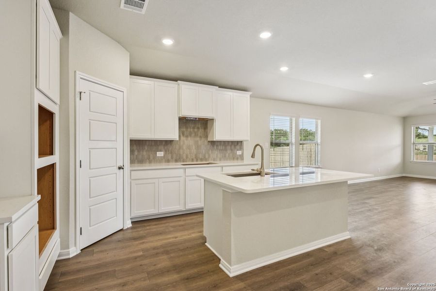 Furnished interior view inside a new home in , Cibolo (Image 6). Furnished interior view inside a new home in , Cibolo (Image 6).