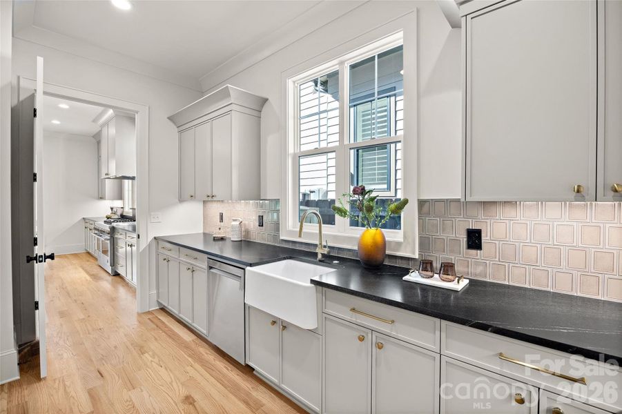 Furnished interior view inside a new home in , Charlotte (Image 35).