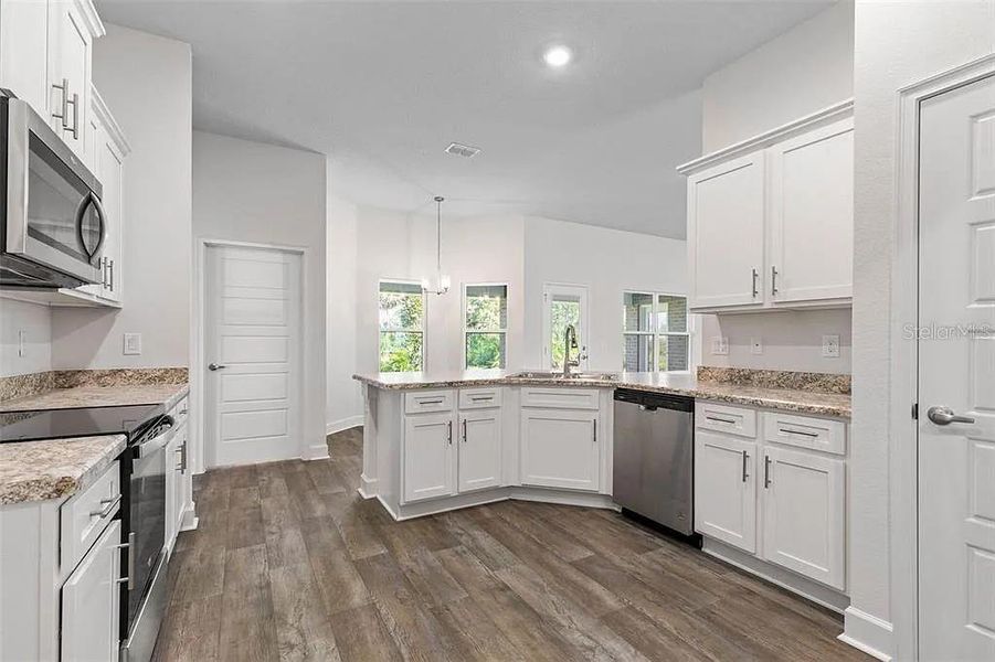 Furnished interior view inside a new home in Palm Coast, Palm Coast (Image 13). Furnished interior view inside a new home in Palm Coast, Palm Coast (Image 13).