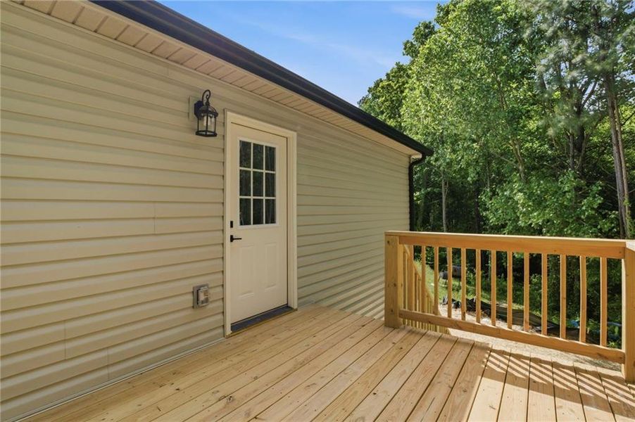 Exterior details and patio area of a home in , Calhoun (Image 29). Exterior details and patio area of a home in , Calhoun (Image 29).