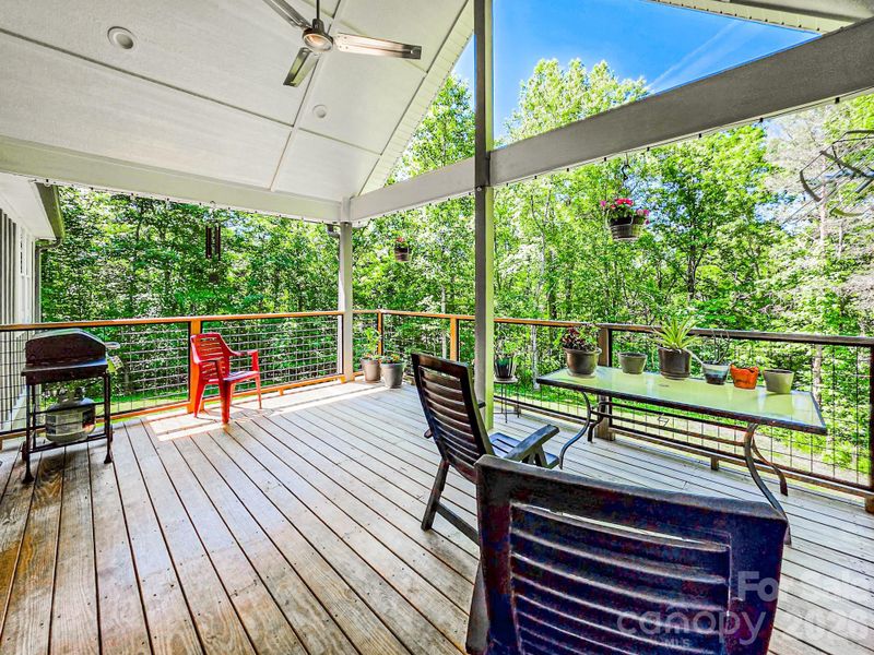 Exterior details and patio area of a home in , Rutherfordton (Image 3).