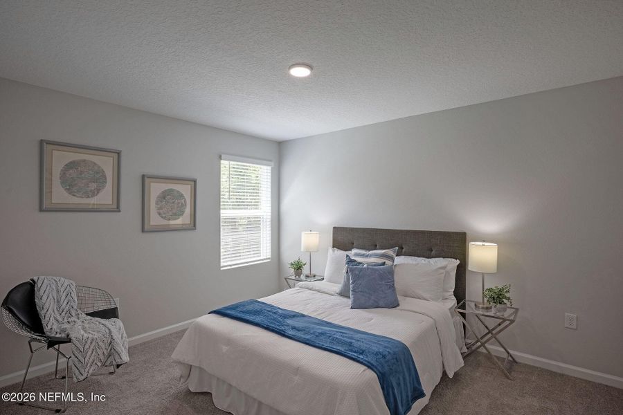 Furnished interior view inside a new home in , Jacksonville (Image 44). Furnished interior view inside a new home in , Jacksonville (Image 44).