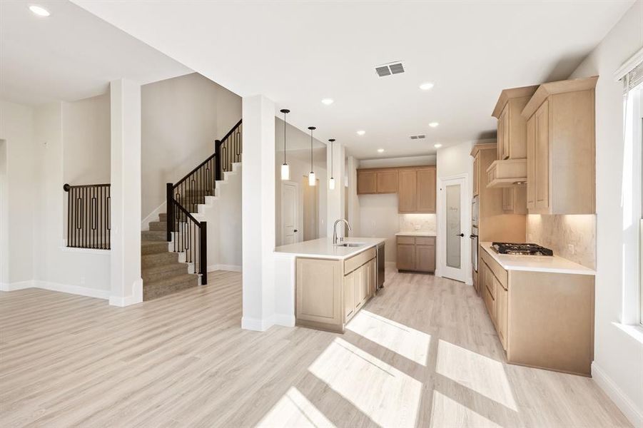 Furnished interior view inside a new home in Ridge Ranch Classic 60, Mesquite (Image 7).