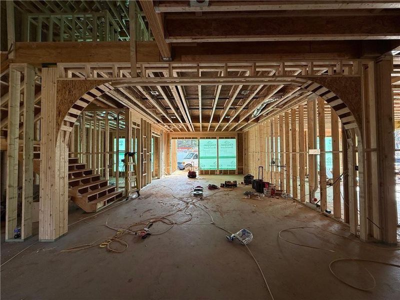 In-progress construction of a new home in , Lawrenceville, GA (Image 11).