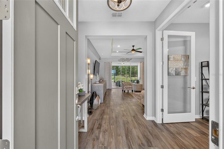 Furnished interior view inside a new home in , Ocala (Image 19).