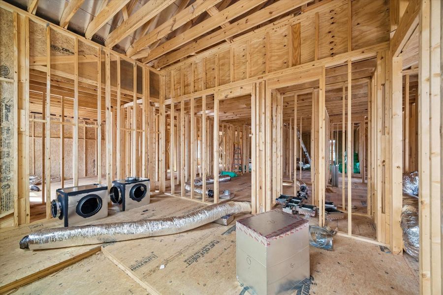 In-progress construction of a new home in , Houston, TX (Image 24).