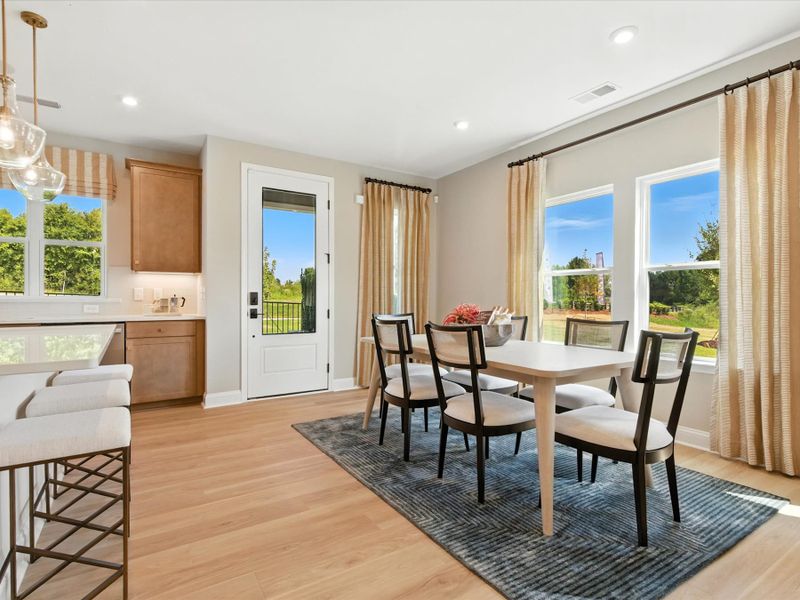 Representative furnished interior of a home built from the Douglas by Tri Pointe Homes in Ellis Townes, Charlotte (Image 9). Representative furnished interior of a home built from the Douglas by Tri Pointe Homes in Ellis Townes, Charlotte (Image 9).