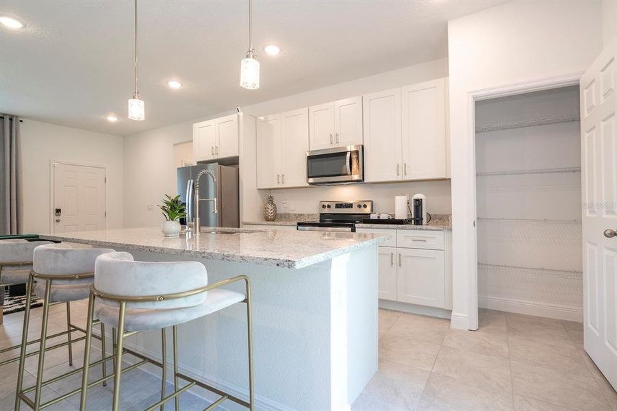 Furnished interior view inside a new home in , Ocala (Image 34).