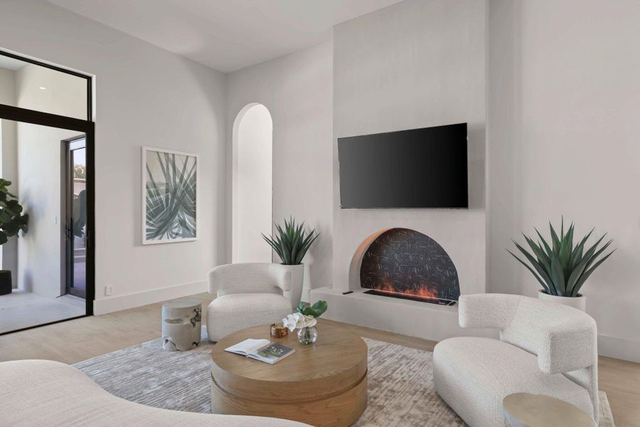 Furnished interior view inside a new home in , Delray Beach (Image 62). Furnished interior view inside a new home in , Delray Beach (Image 62).