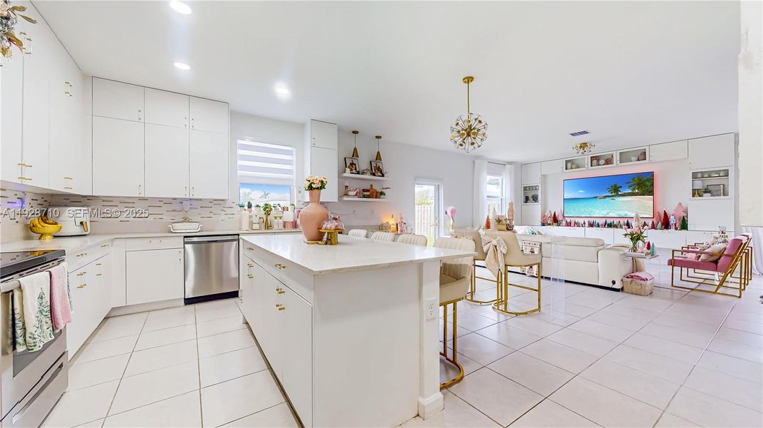 Furnished interior view inside a new home in , Homestead (Image 17). Furnished interior view inside a new home in , Homestead (Image 17).