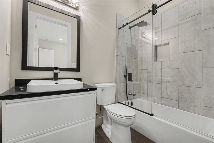 Furnished interior view inside a new home in , Decatur (Image 8).