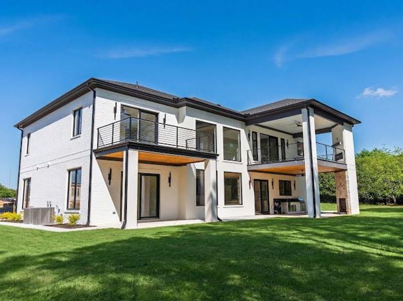 Exterior details and patio area of a home in , Buford (Image 37).