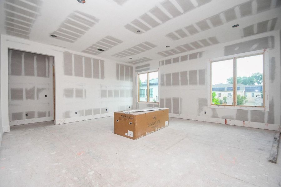 In-progress construction of a new home in , Houston, TX (Image 8).