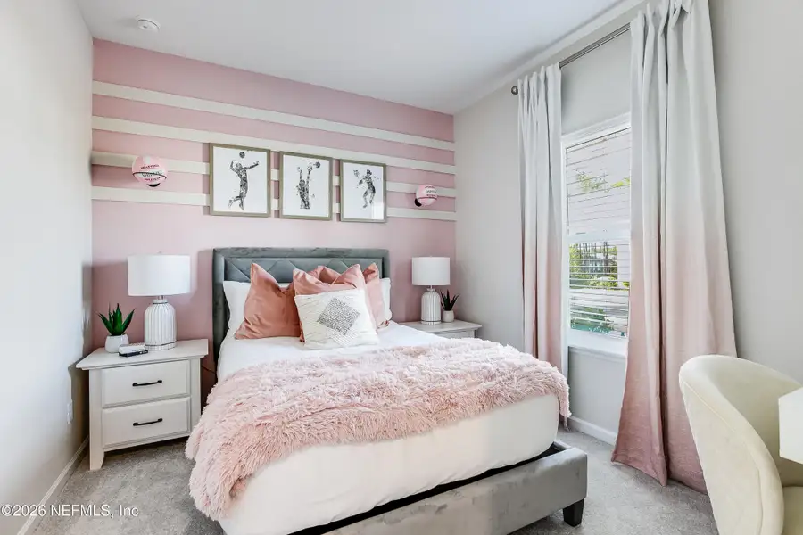 Furnished interior view inside a new home in Granary Park, Green Cove Springs (Image 7).