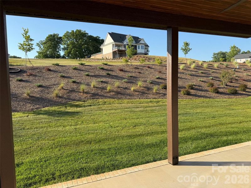 Exterior details and patio area of a home in , Conover (Image 21).