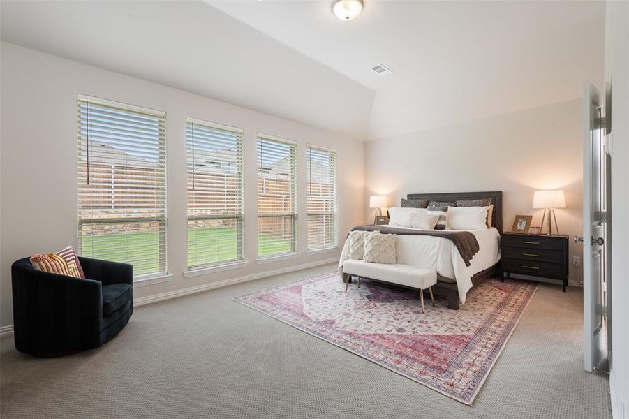 Furnished interior view inside a new home in , Oak Point (Image 5).