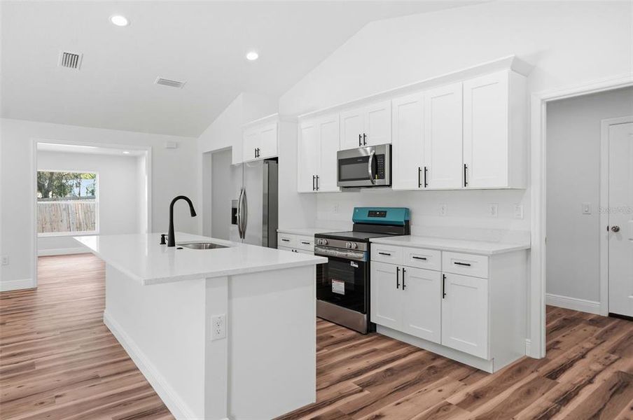 Furnished interior view inside a new home in , Weeki Wachee (Image 15). Furnished interior view inside a new home in , Weeki Wachee (Image 15).