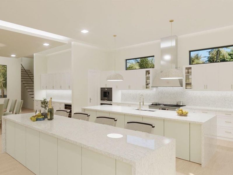 Furnished interior view inside a new home in , West Palm Beach (Image 4).