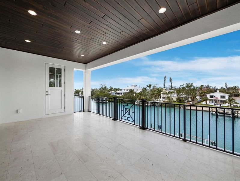 Exterior details and patio area of a home in , Sarasota (Image 34).