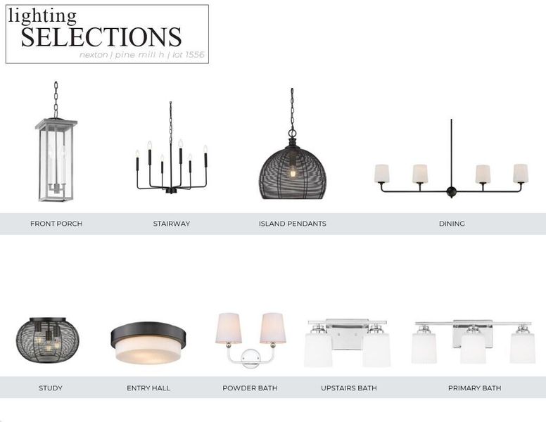 Sample of building materials used in homes in Nexton, Summerville (Image 5).