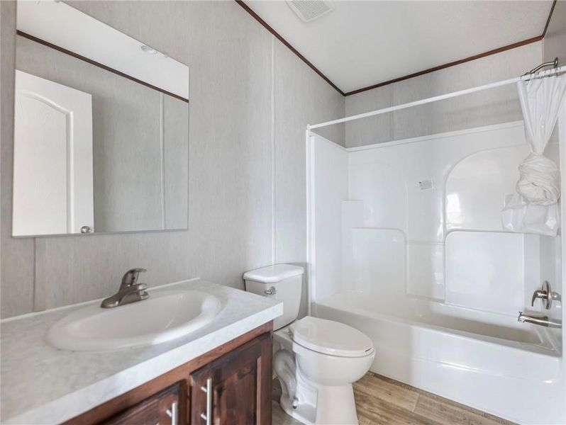 Furnished interior view inside a new home in , Lula (Image 10).