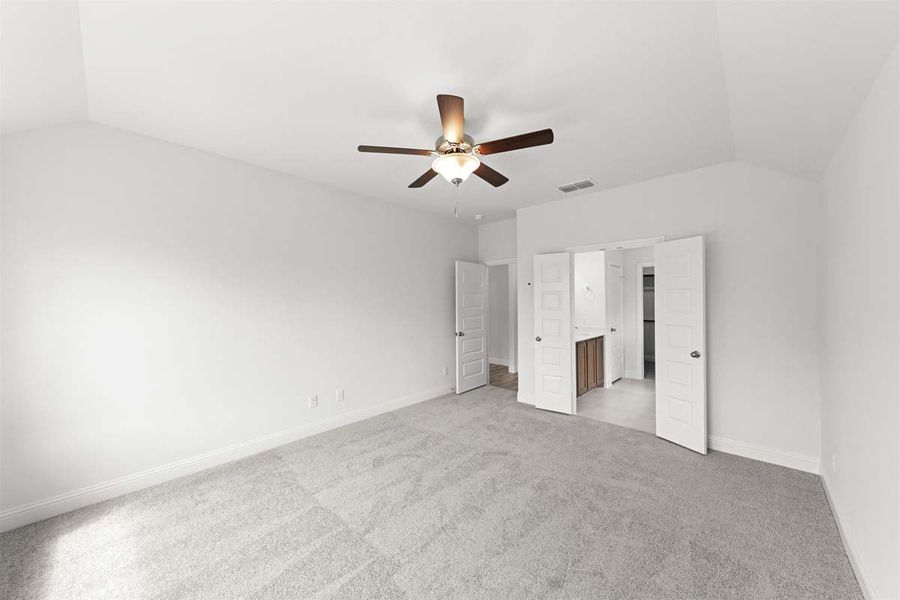 Representative unfurnished interior of a home built from the Prosper by Pacesetter Homes in Timberbrook, Justin (Image 23).