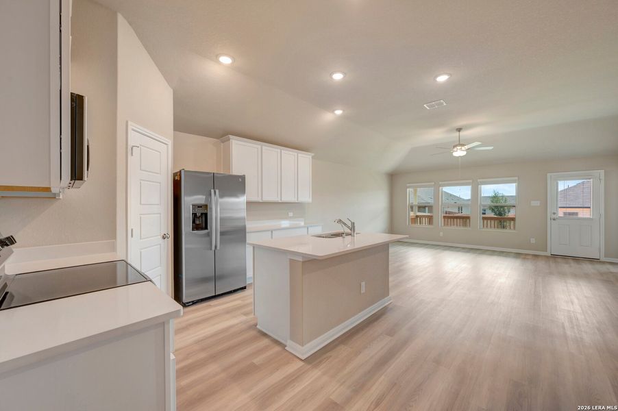 Furnished interior view inside a new home in Greenspoint Heights, Seguin (Image 5).