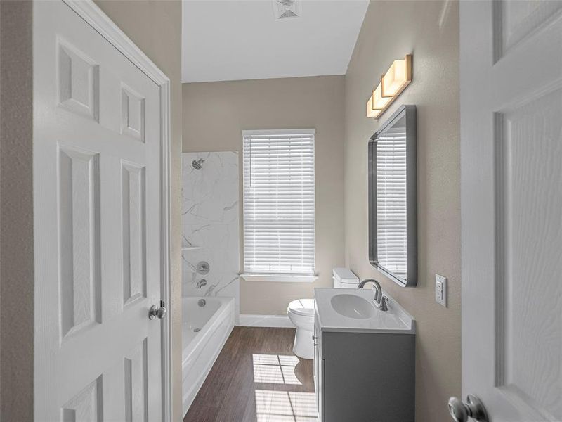 Furnished interior view inside a new home in , McKinney (Image 8).