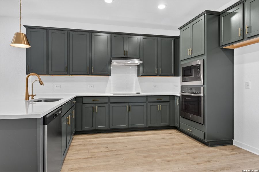 Furnished interior view inside a new home in The Wilder, Adkins (Image 13).