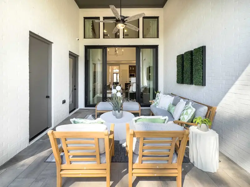 Representative Patio - some options shown Representative Patio - some options shown