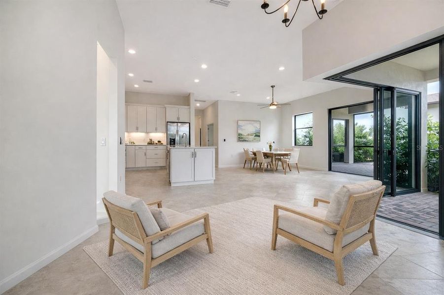 Furnished interior view inside a new home in , Nokomis (Image 5).