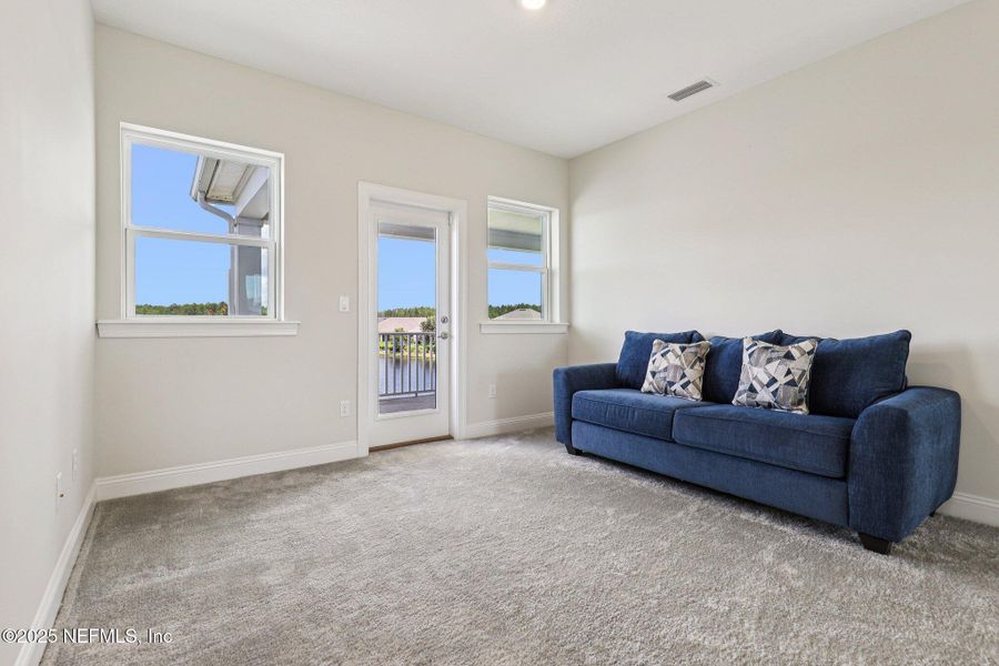 Furnished interior view inside a new home in , St. Augustine (Image 5).