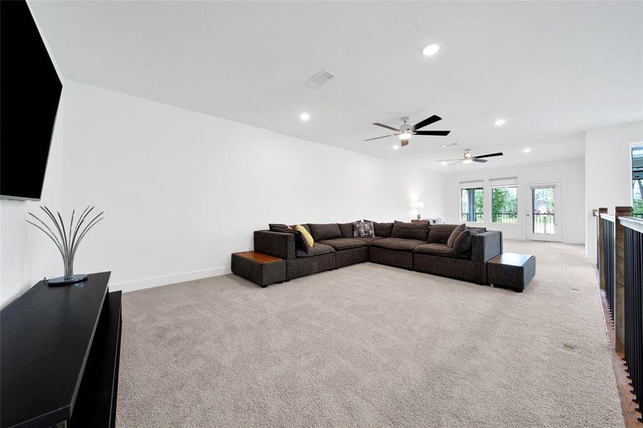 Upstairs Oversized Game Room