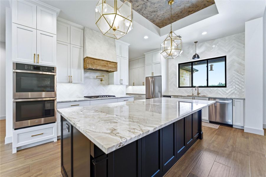 Furnished interior view inside a new home in , San Marcos (Image 8).